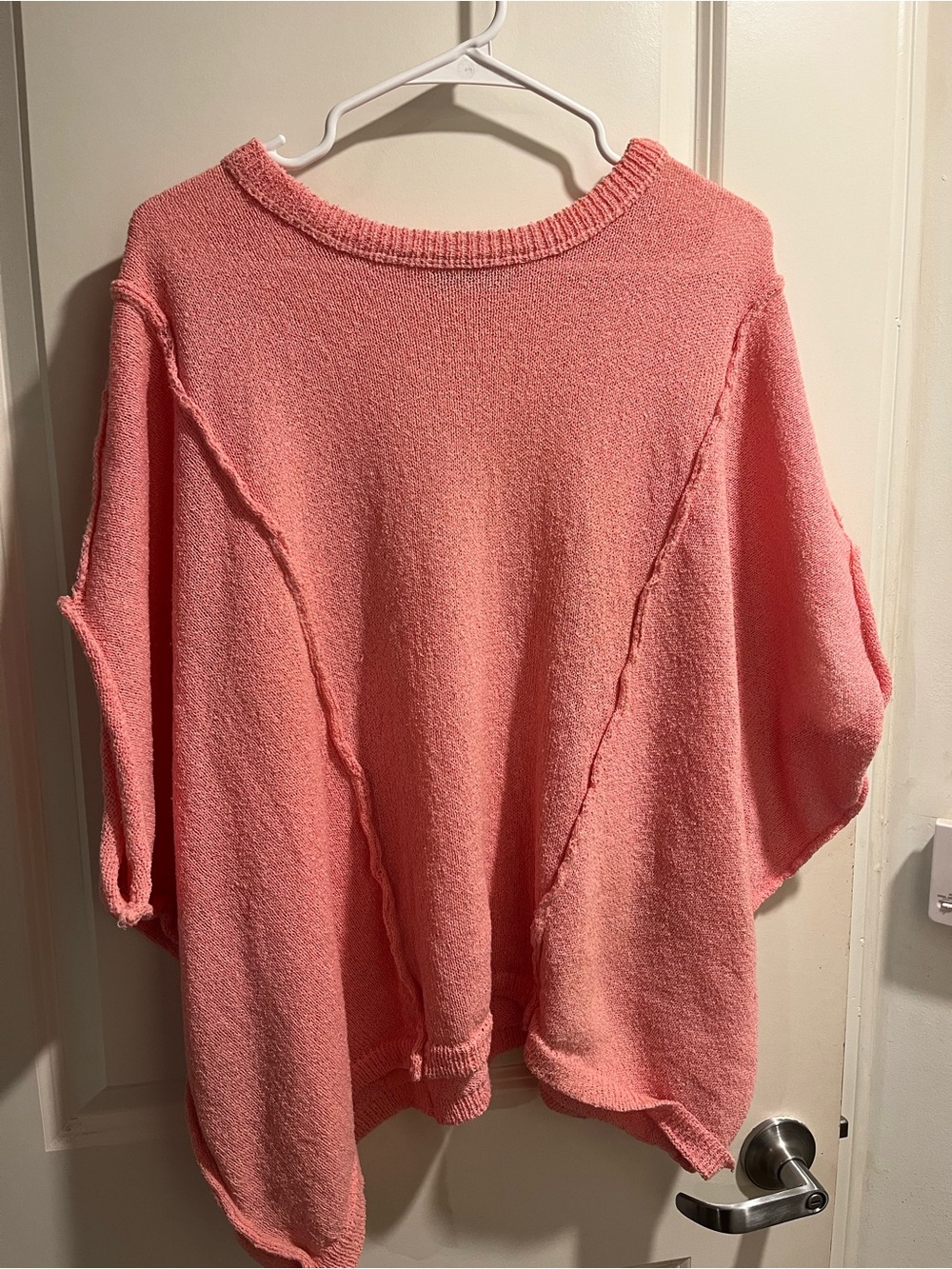 Zenana Pink batwing top